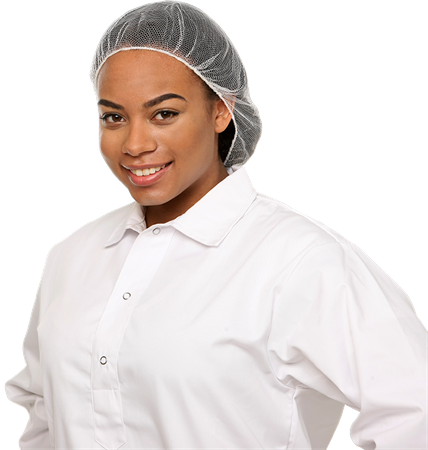 Hygisafe Hårnät Vitt L